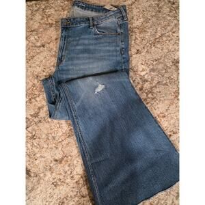 Old Navy High Rise Super Flare Medium Wash NWT Size 16